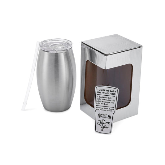 Stainless Steel 15oz Barrel Tumbler