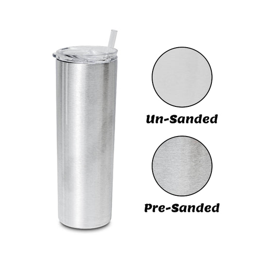 Pre-Sanded 20oz Skinny Tumbler