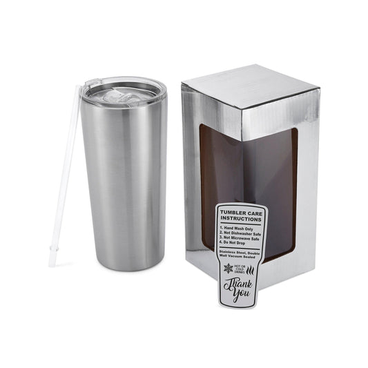 22oz Tapered Stainless Steel Tumbler