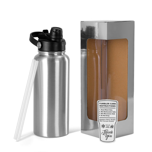 32oz Stainless Steel Water Bottle