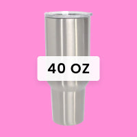 40oz sublimation tumbler