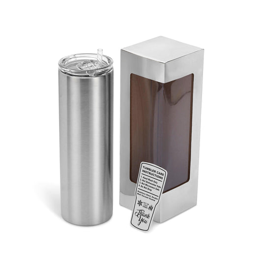 30oz Skinny Stainless Steel Tumbler