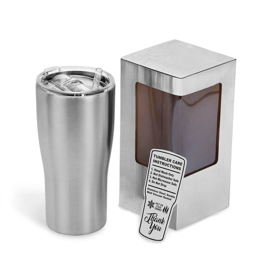 20oz Stainless Steel Curve Tumbler