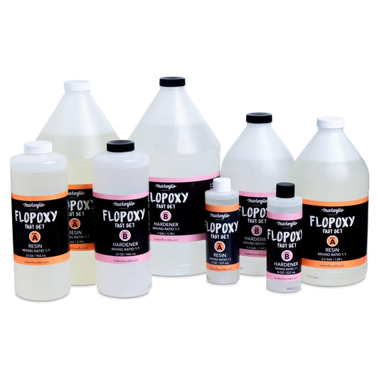 Flopoxy, two part epoxy kit, all sizes