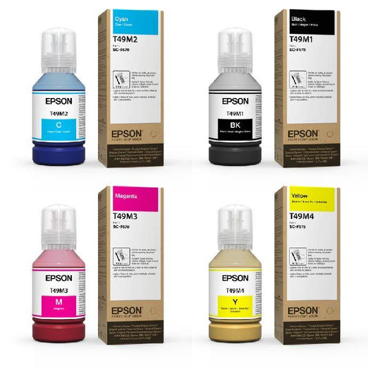 Epson® Sublimation Ink - 4 Pack CMYK Bundle