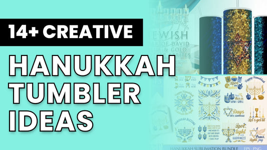 14+ Hanukkah Tumbler Ideas to Celebrate the Festival of Lights