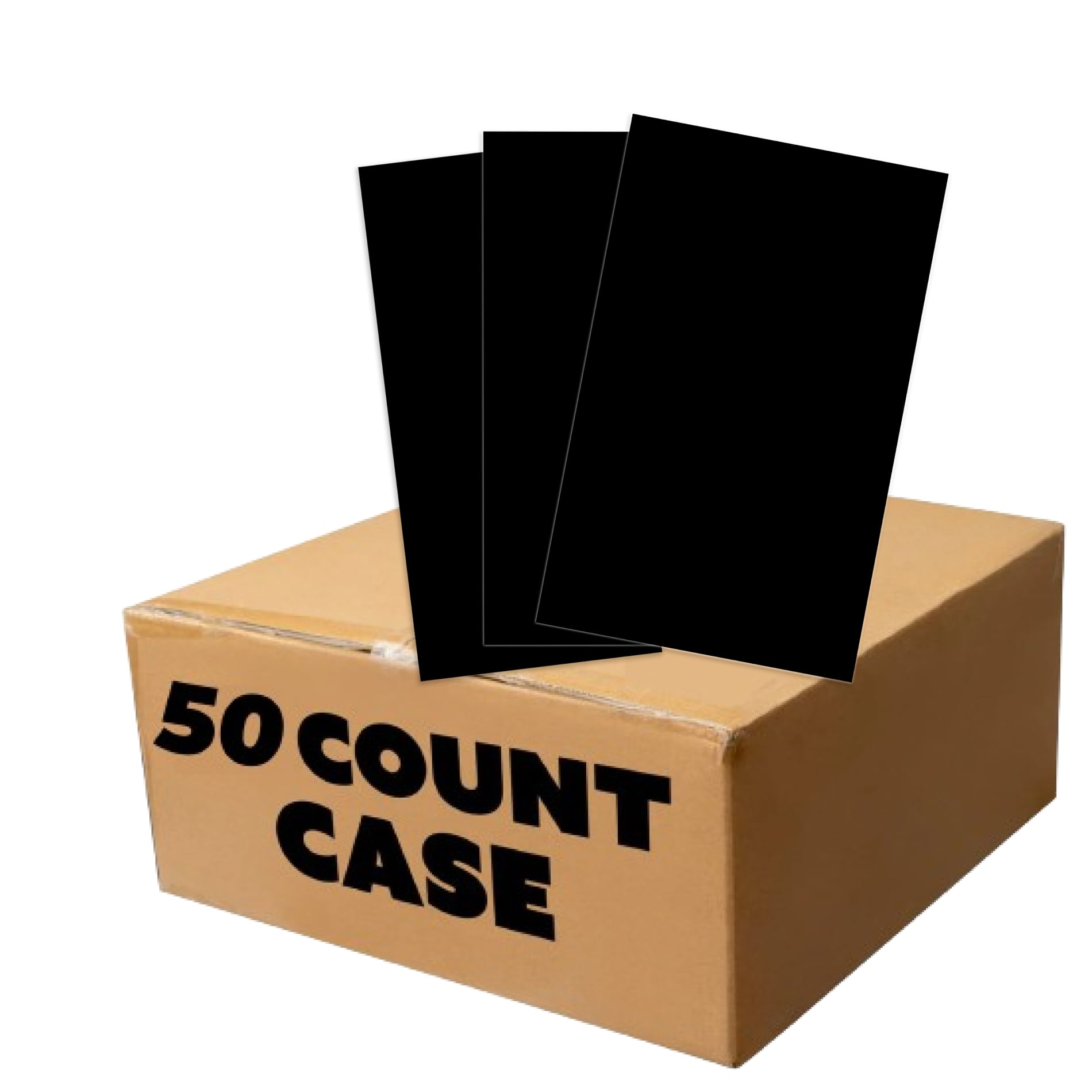 flat laser cut plywood, 1/8, black wood, case 50