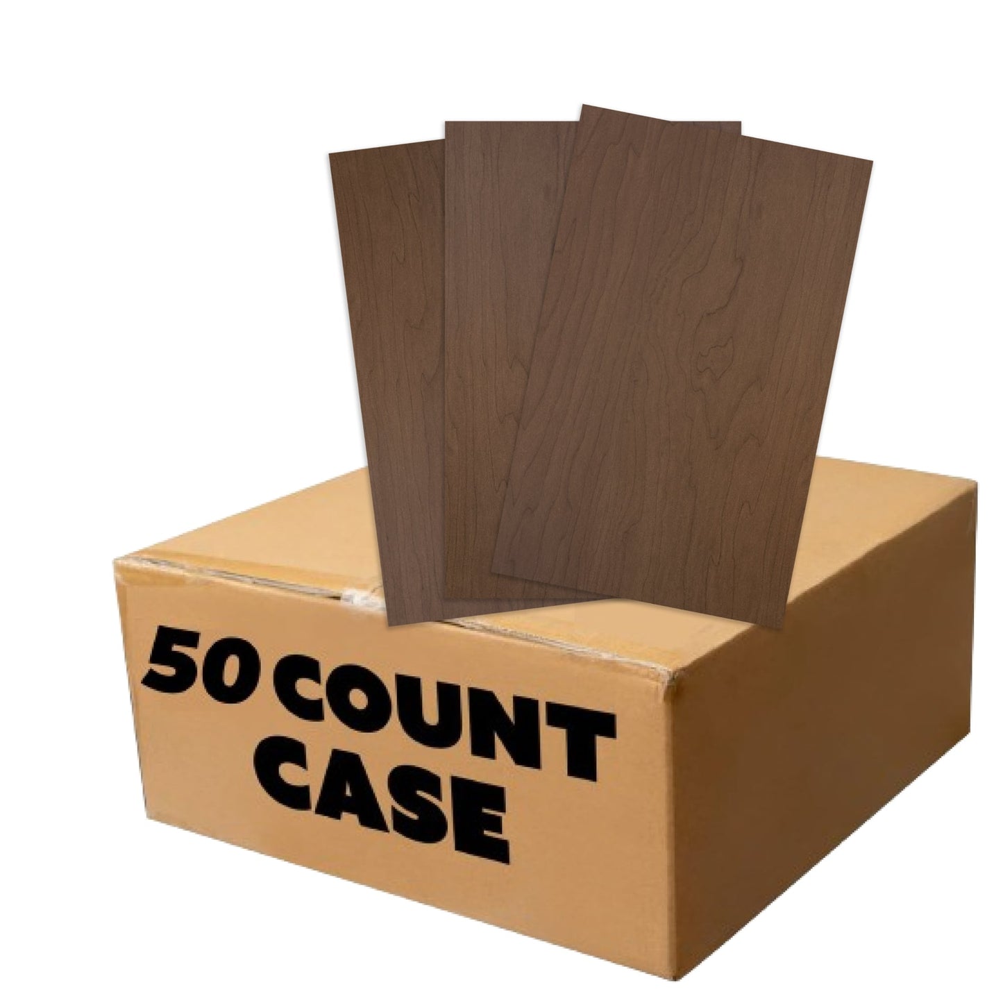 flat laser cut plywood, 1/8, walnut, wood, case 50