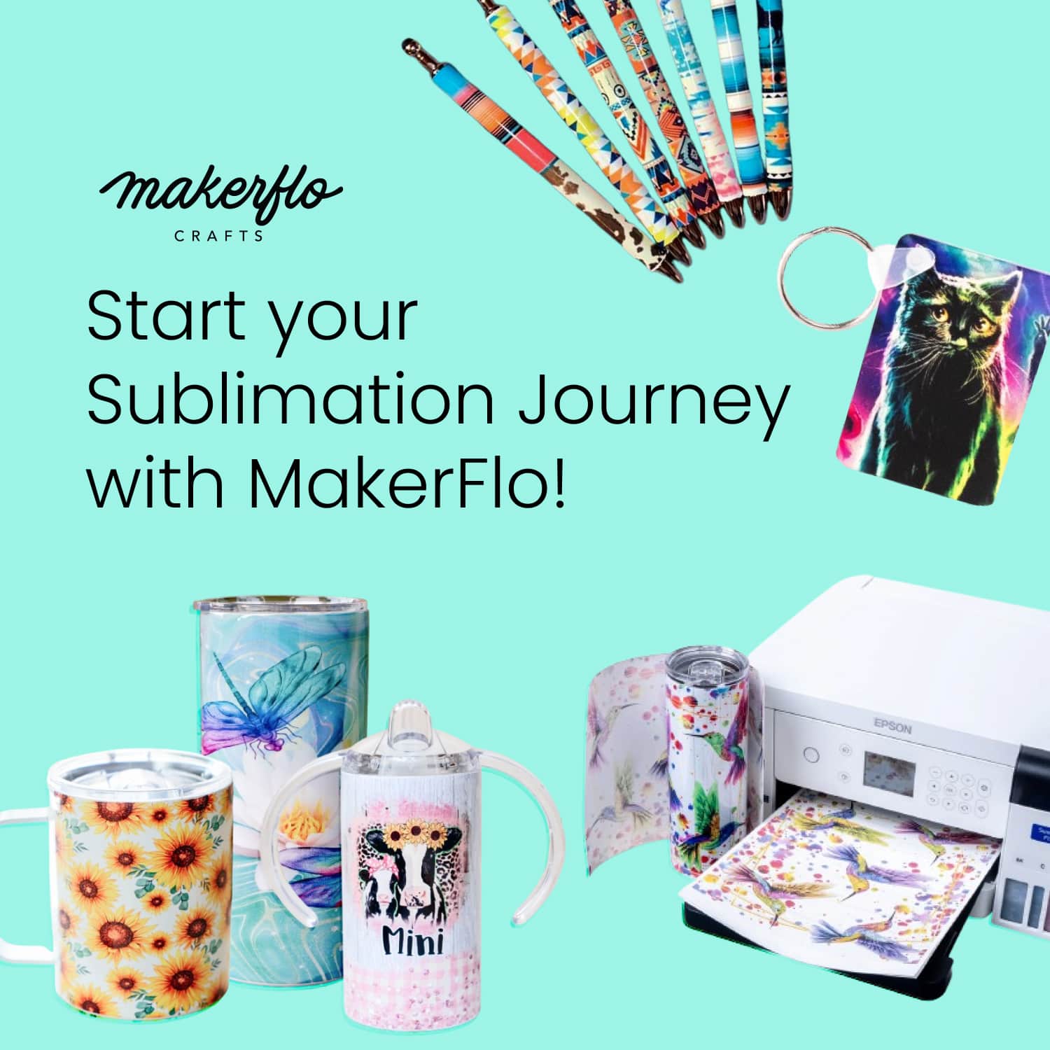 Start your sublimation journey with MakerFlo