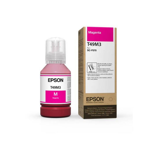 bottle of magenta epson sublimation ink